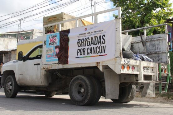 Continúa el Ayuntamiento de Benito Juárez con la campaña de recolección de cacharros para prevenir enfermedades transmitidas por mosquitos